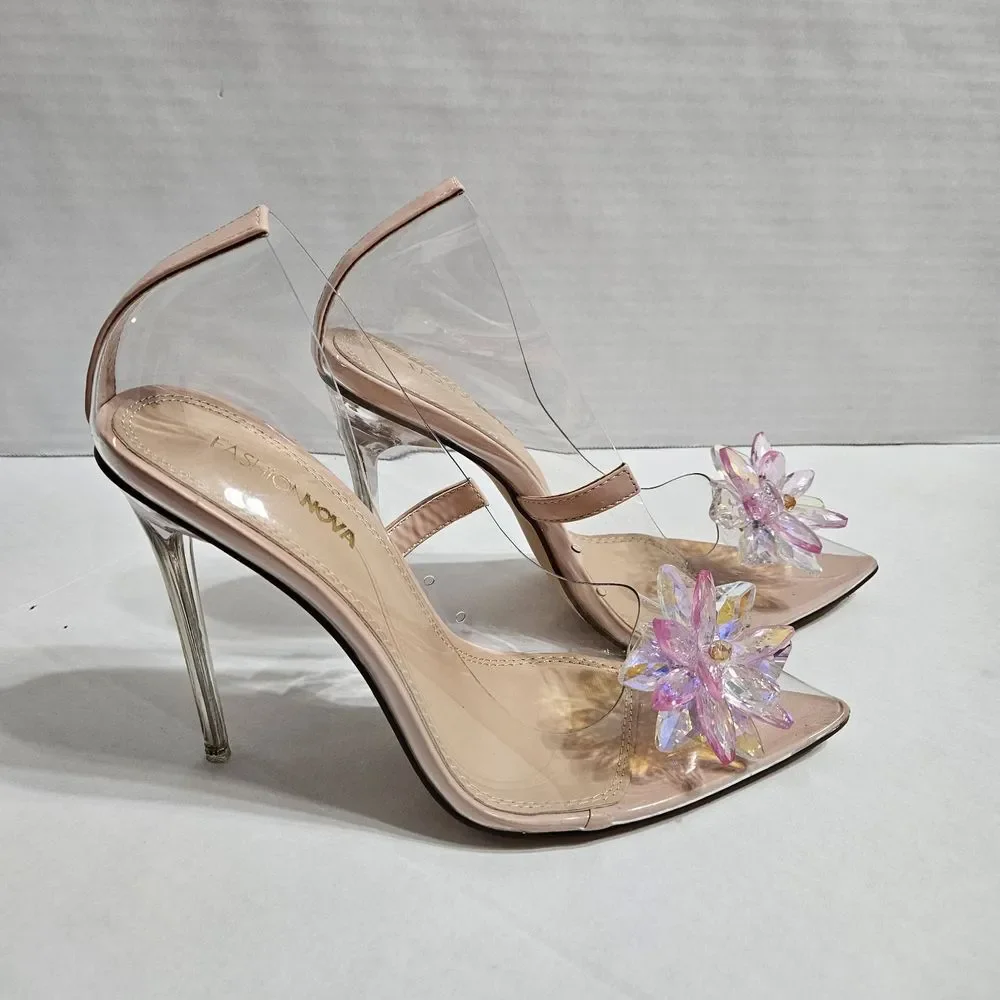 Fashion Nova Solemate Pumps In Nude‎